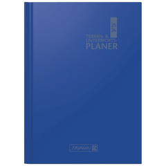 Termin- & Unterrichtsplaner 2025/2026 | A4, Kunststoff, blau