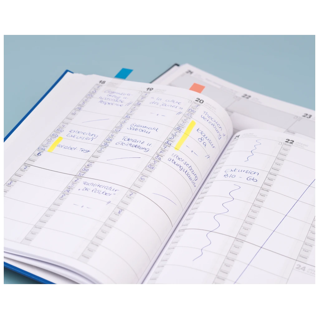 Termin- & Unterrichtsplaner 2024/2025 | A4, Kunststoff, schwarz