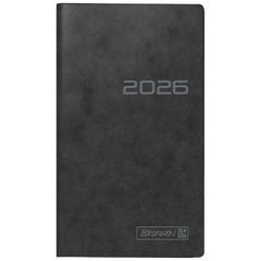 Taschenkalender Mod. 758 2026 | A6, Karton, schwarz