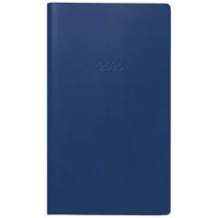 Taschenkalender Mod. 758 2026 | A6, Kunststoff, dunkelblau
