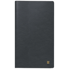 Taschenkalender Mod. 758 2026 | A6, Leder, schwarz