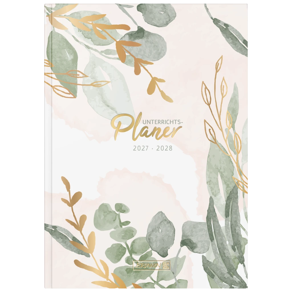Lehrerkalender 2027/2028 „Bloom“ Termin- & Unterrichtsplaner | A5, Papier
