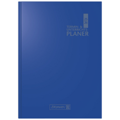 Termin- & Unterrichtsplaner 2025/2026 | A5, Kunststoff, blau