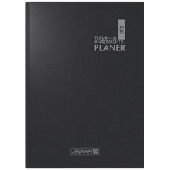 Termin- & Unterrichtsplaner 2024/2025 | A5, Kunststoff, schwarz