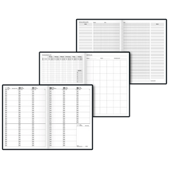 Termin- & Unterrichtsplaner '24/'25 | A5, Kunststoff, schwarz