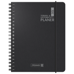 Termin- & Unterrichtsplaner 2024/2025 | A5, Kunststoff, schwarz