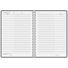 Lehrerkalender 2027/2028 Termin- & Unterrichtsplaner | A5, Kunststoff, schwarz