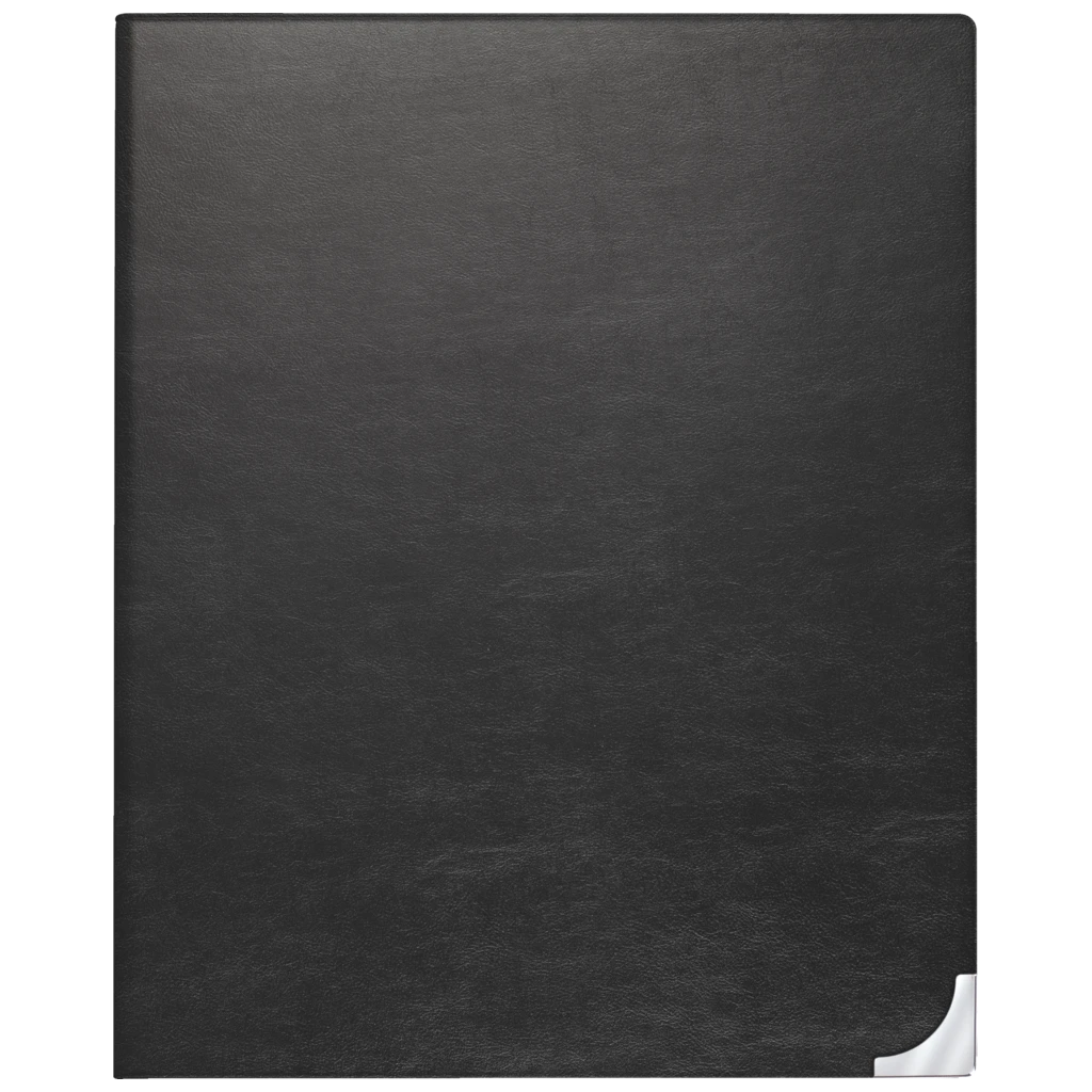 Buchkalender Mod. Manager Wt 7 weektimer 2026 | 210×260 mm, Kunstleder, schwarz