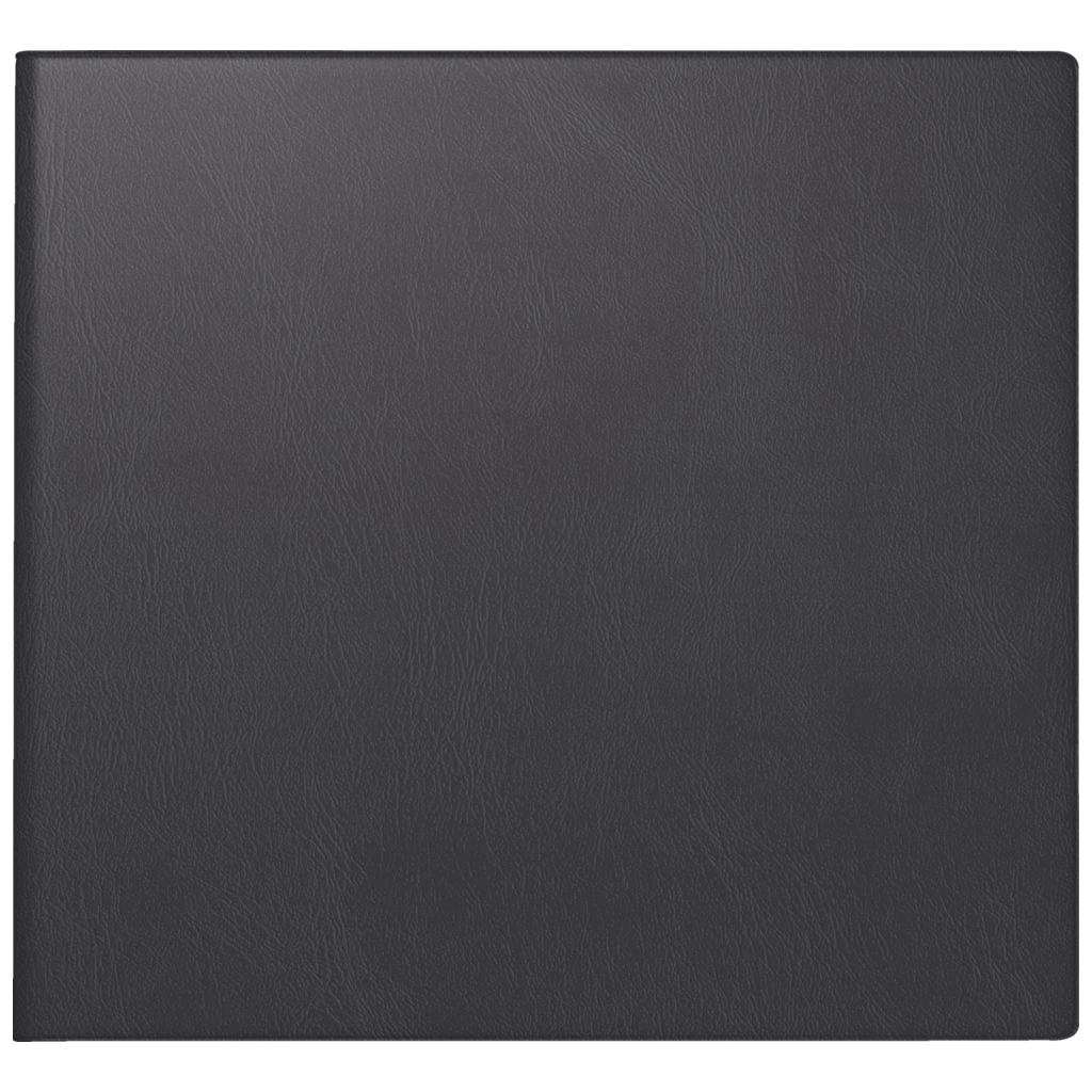 Buchkalender Mod. 762 2026 | 162×150 mm, Kunststoff, schwarz