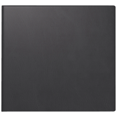 Buchkalender Mod. 762 2027 | 162×150 mm, Kunststoff, schwarz