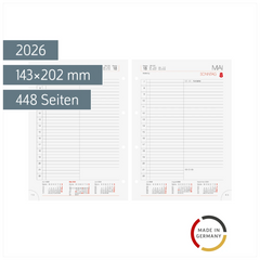 Tages-Ersatzkalendarium Mod. 765 2026 | 143×202 mm