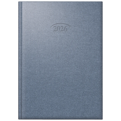 Buchkalender Mod. 765 2026 | A5, Kunststoff, cosmosblau