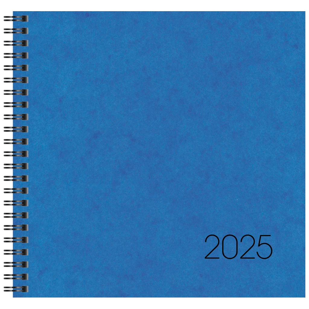 Buchkalender Mod. 766 '25 | 210×205 mm, Karton, blau