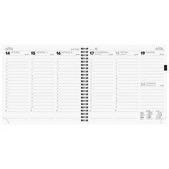 Buchkalender Mod. 766 '25 | 210×205 mm, Karton, blau