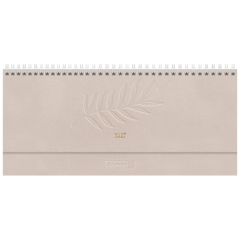 Querterminbuch Mod. 772 2027 | 297×105 mm, Karton, hanf