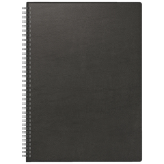 Buchkalender Mod. 781 2026 | A4, Kunststoff, schwarz