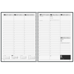 Buchkalender Mod. 781 2026 | A4, Kunstleder, rot