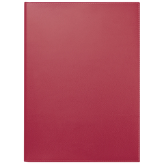 Buchkalender Mod. 781 2026 | A4, Kunstleder, rot