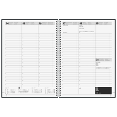 Buchkalender Premium Mod. 781 2027 | A4, Kunstleder, rot