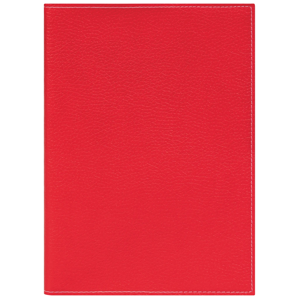 Buchkalender Premium Mod. 781 2027 | A4, Kunstleder, rot
