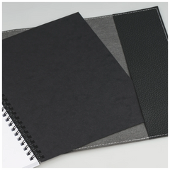 Buchkalender Premium Mod. 781 2027 | A4, Kunstleder, schwarz