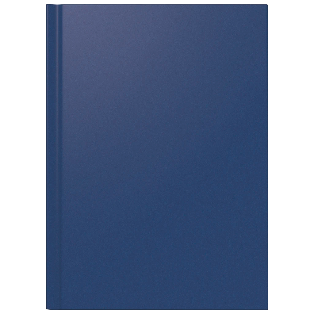 Buchkalender Mod. 781 '25 | A4, Kunststoff, blau