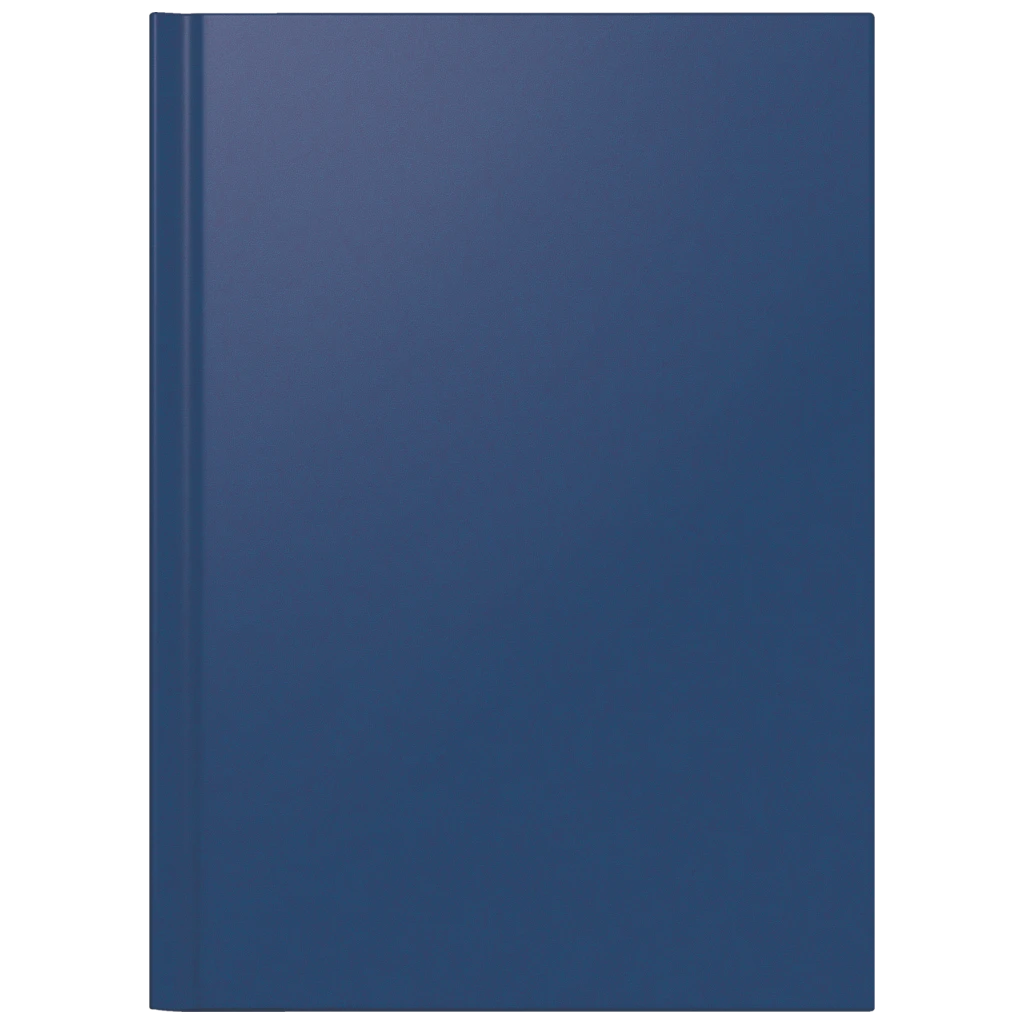 Buchkalender Mod. 781 2026 | A4, Kunststoff, blau