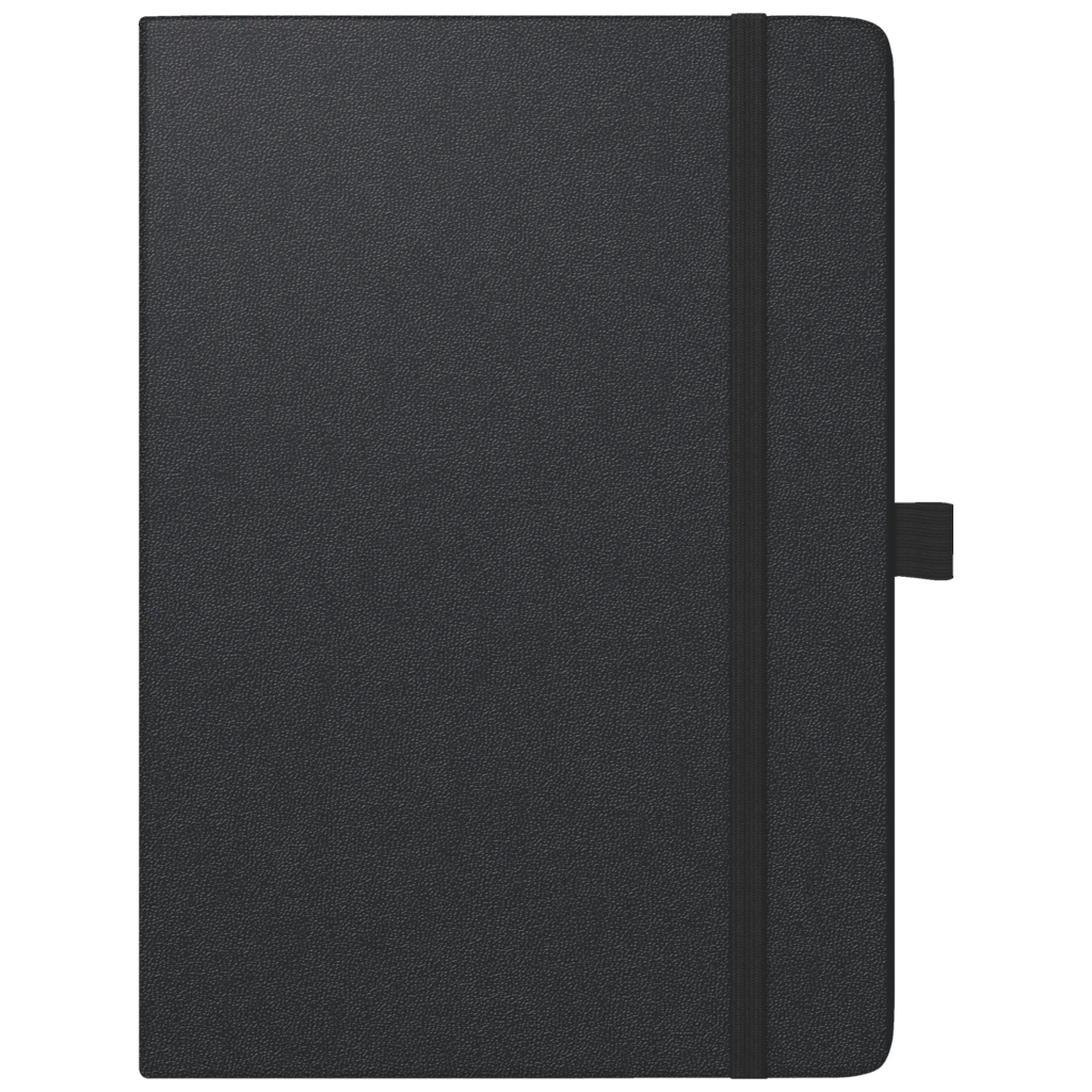 Buchkalender Mod. 781 2026 | A4, Kunststoff, schwarz