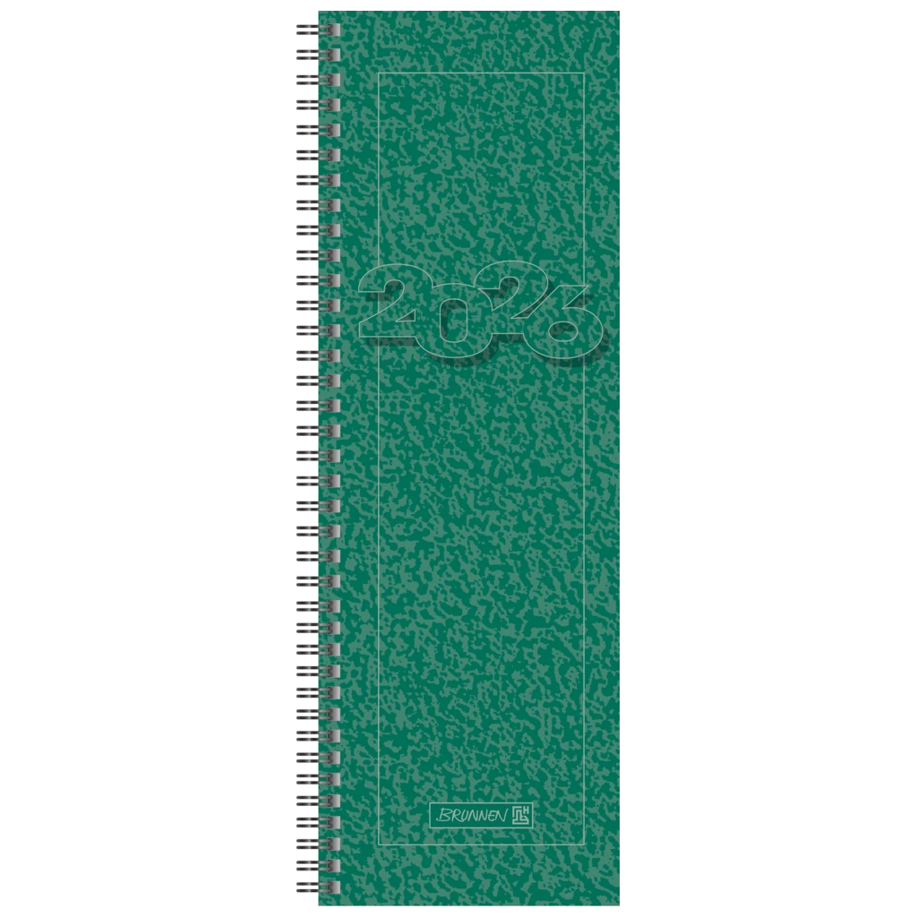 Vormerkbuch Mod. 782 2026 | 108×297 mm, Karton, grün