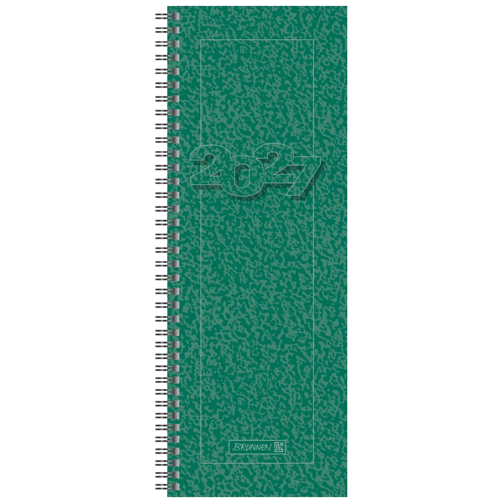 Vormerkbuch Mod. 782 2027 | 10,8×29,7 cm, Karton, grün