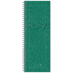 Vormerkbuch Mod. 782 2027 | 10,8×29,7 cm, Karton, grün