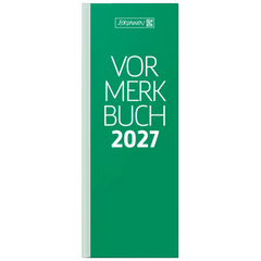 Vormerkbuch Mod. 785 2027 | 108×297 mm, Papier, grün
