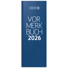 Vormerkbuch Mod. 786 2026 | 110×297 mm, Kunststoff, blau
