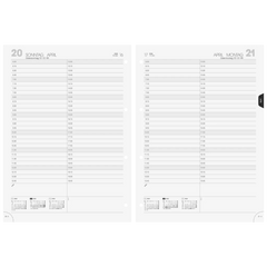 Tages-Ersatzkalendarium Mod. 787 2026 | 210×297 mm