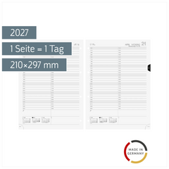 Tages-Ersatzkalendarium Mod. 787 2027 | 210×297 mm