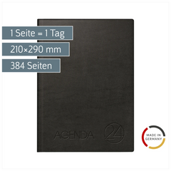 Buchkalender Mod. 788 „Agenda 24“ | A4, Kunststoff