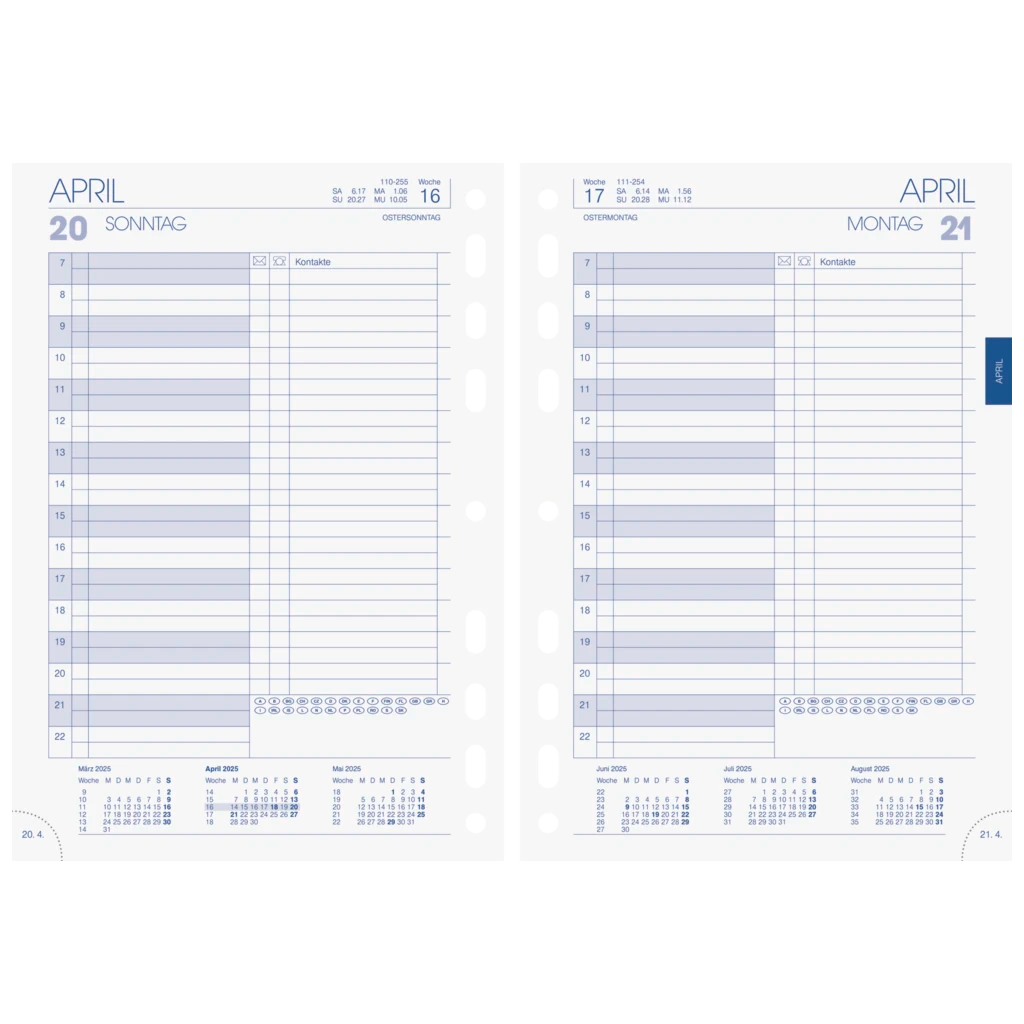 Tageskalendarium BUSINESS '25 | A5