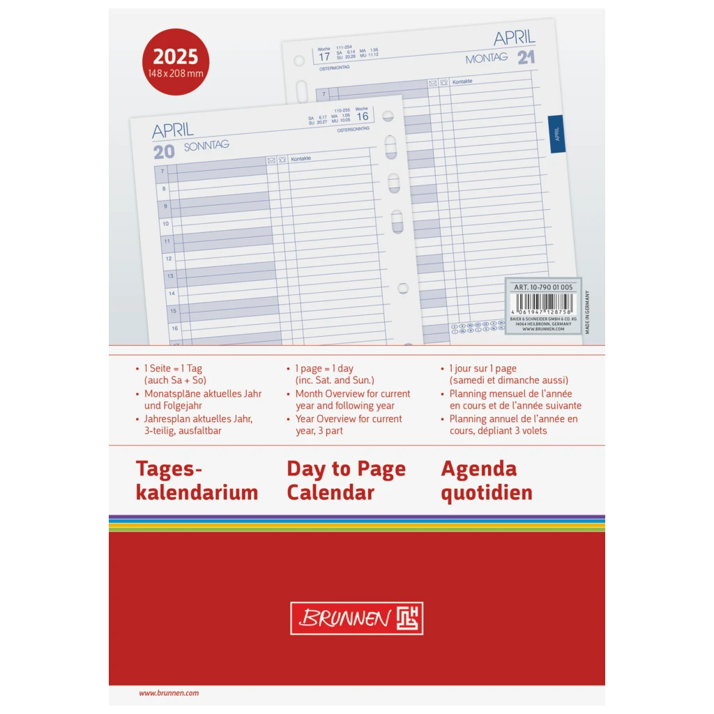 Tageskalendarium BUSINESS 2025 | A5