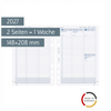 Wochenkalendarium BUSINESS 2027 Spaltenform | A5