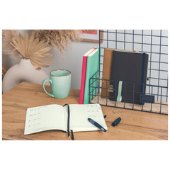 Buchkalender Kompagnon Mod. 791 66 2027 | A5, Kunststoff, dunkelblau