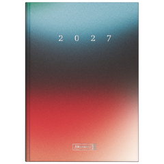 Buchkalender Design Line Mod. 795 2027 „Redblue“ | A5, Papier
