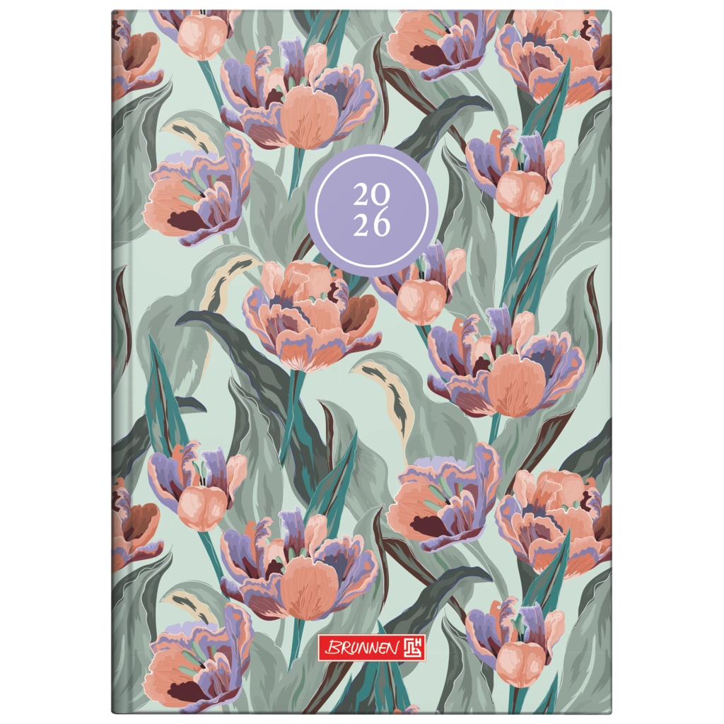 Buchkalender Mod. 795 2026 „Botanical“ | A5, Papier
