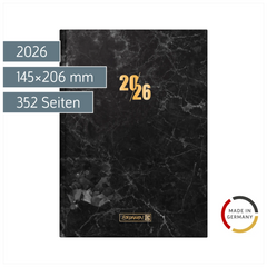 Buchkalender Mod. 795 2026 „Graphite“ | A5, Papier