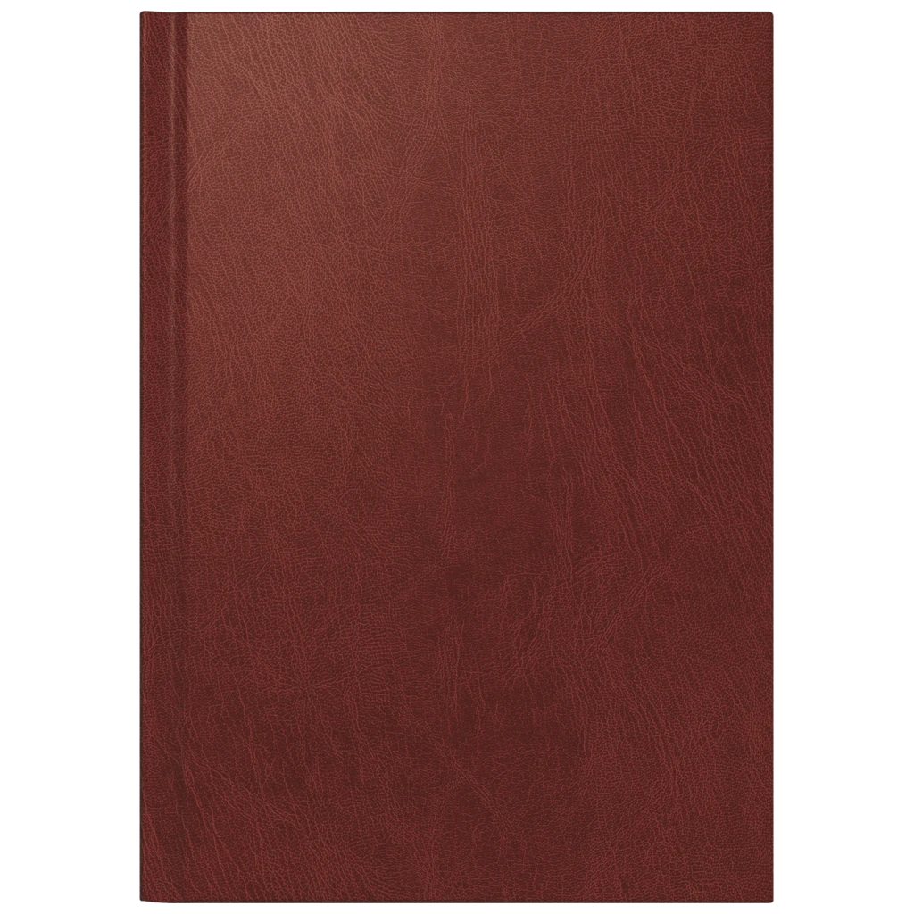 Buchkalender Mod. 795 2026 | A5, Kunststoff, weinrot
