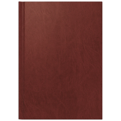 Buchkalender Mod. 795 2026 | A5, Kunststoff, weinrot