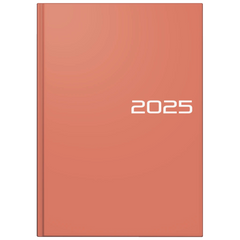 Buchkalender Mod. 795 '25 | A5, Kunststoff, coral