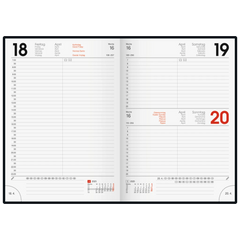 Buchkalender Mod. 795 '25 | A5, Kunststoff, coral