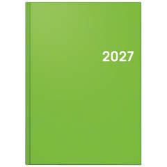 Buchkalender Colour Line Mod. 795 2027 | A5, Kunststoff, hellgrün