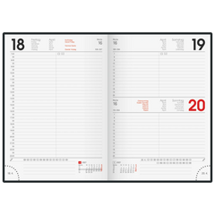 Buchkalender Colour Line Mod. 795 2027 | A5, Kunststoff, salbei