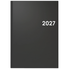 Buchkalender Colour Line Mod. 795 2027 | A5, Kunststoff, schwarz